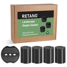 200Pcs Landscape Staple Gaskets, Garden Stake Gaskets, Ground Stake Gaskets H...