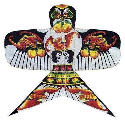 Chinese Traditional Swallow Kites with Bats & Peaches Images 27.5'' Wingspan