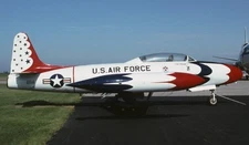 Canadair CT-133 Silverstar Desktop Wood Airplane New Model Large Scale 1/32