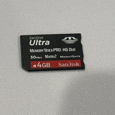 Genuine SanDisk 4GB Ultra Memory Stick Pro Duo 30MB/S Mark 2