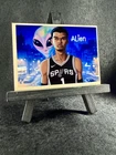 Victor Wembanyama 2025 AI Trading Cards #4SSP 10/249 Spurs Auto By Artist