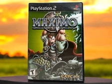 Maximo: Ghosts to Glory (Sony PlayStation 2, 2002) With Manual