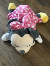 Walt Disney Parks Cuddleez Minnie Mouse Soft Squish Pillow Large Plush 25"