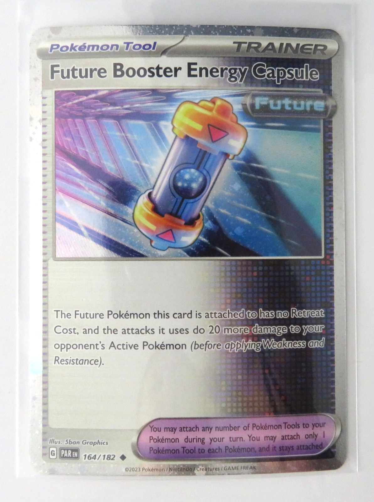 Pokemon Card Future Booster Energy Capsule 164/182 Cosmos Holo Rare LP