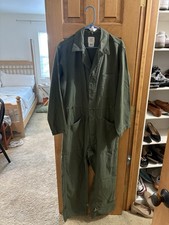 US OG-107 Cotton Sateen Coveralls Vintage Size Medium