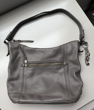 Borsa hobo The Sak Sequoia in pelle - Stone