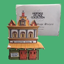 Department 56 Dickens Village Series Dept. Heritage 1989 “Theatre Royal” 5584-0