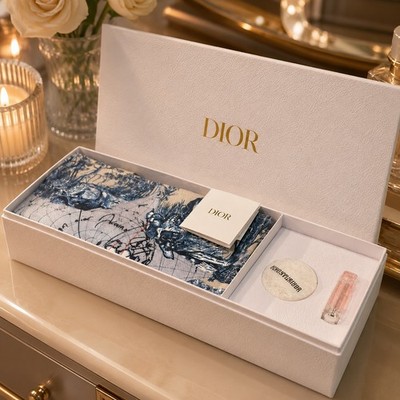 Dior Beauty VIP Geschenkset Around The World Tragetasche + Lip Glow + Le Baume Neu in OVP