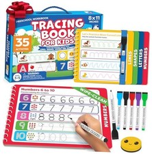 Preschool Learning Activities - Tracing Books for Kids Ages 3-5 - Toddler