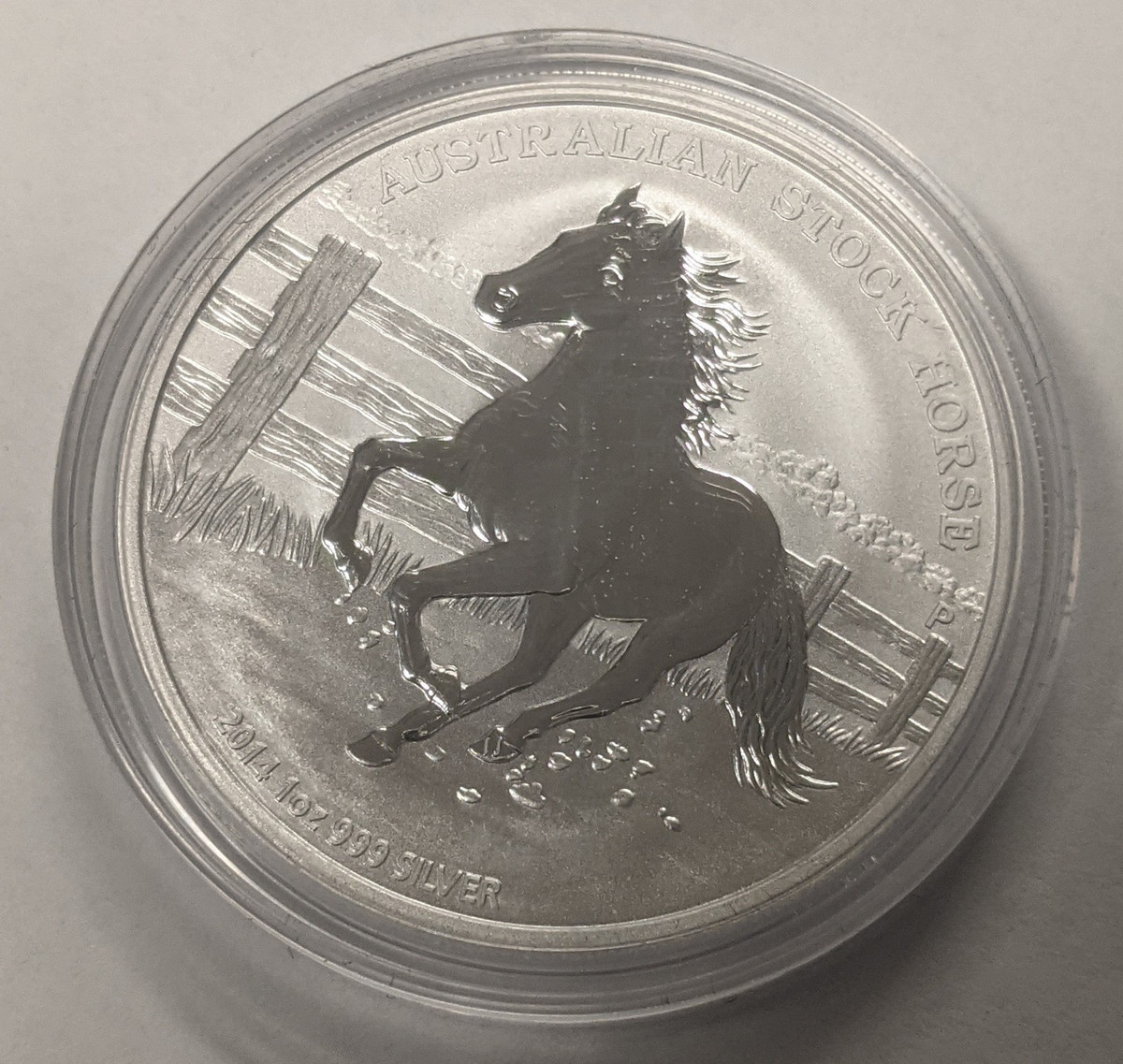 Australian Stockhorse 2013年 1オンス銀貨 Stock Horse 1 oz
