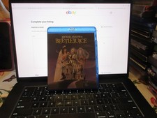 Beetlejuice Blu-ray LIKE NEW Michael Keaton