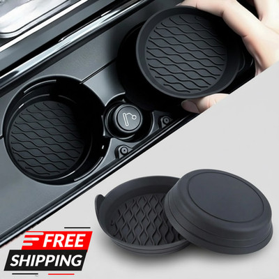 Auto Tasse Flaschenhalter Silikon Untersetzer Antirutschmatte für Auto Van Universal UK