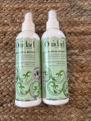 Ouidad Botanical Boost Curl Energizing & Refreshing Spray 8.5 fl oz each -2 Pack