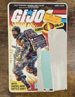 Vintage 1984 G.I. Joe FIREFLY v1 Full UNCUT Peach File Card Back GI Cobra ARAH