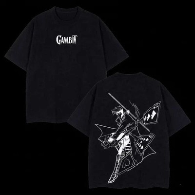 Gambit Comic Graphic T-Shirt Vintage Superhero Tee