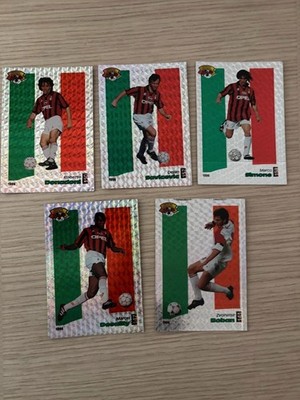 UNFP Official Football Cards 1995-1996 Lotto 5 Milan Savicevic Boban Desailly