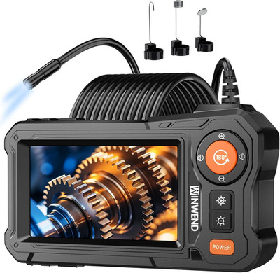 Endoscope Camera with Light - 4.3'' LCD Screen Inspection Cameras,Ip67 Waterproof