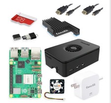 Raspberry Pi 5 Starter Kit PRO - Turbine Black 128GB Edition 8GB RAM NEW