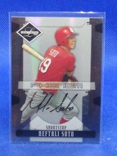 2008 Playoff Prime Cuts Leaf Limited Phenoms Neftali Soto #15 Rookie Auto RC