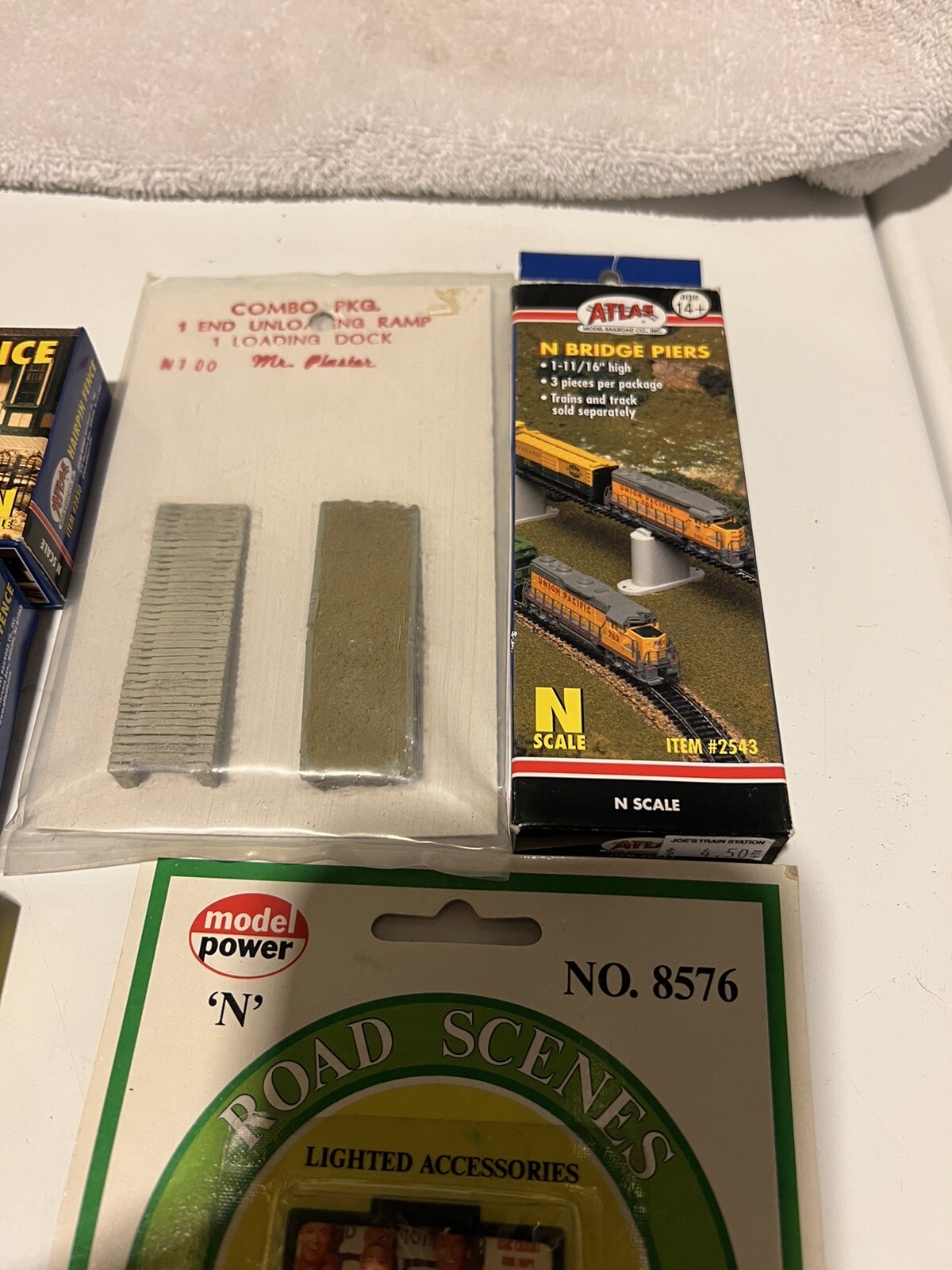 Assorted N Scale Train Accessories eBay
