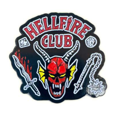 Stranger Things | Hellfire Club | 3 Versions | Enamel Pin