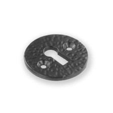 Black Cast Iron Escutcheon Plates Keyhole Cover Key Hole Door Lock Accessories!