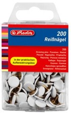 gwoździe rozpinane herlitz, białe, średnica: 9,5 mm