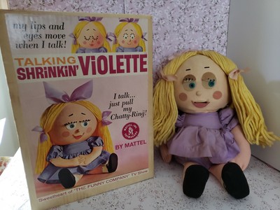 shrinking violet talking doll