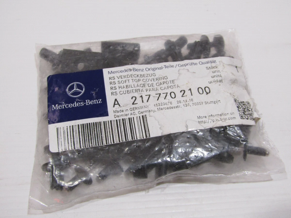 GENUINE MERCEDES A217 C238 SOFT TOP HARDWARE KIT P/N: A2177702100 