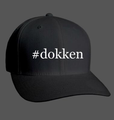 #dokken - Adult Hashtag Baseball Cap Hat NEW RARE