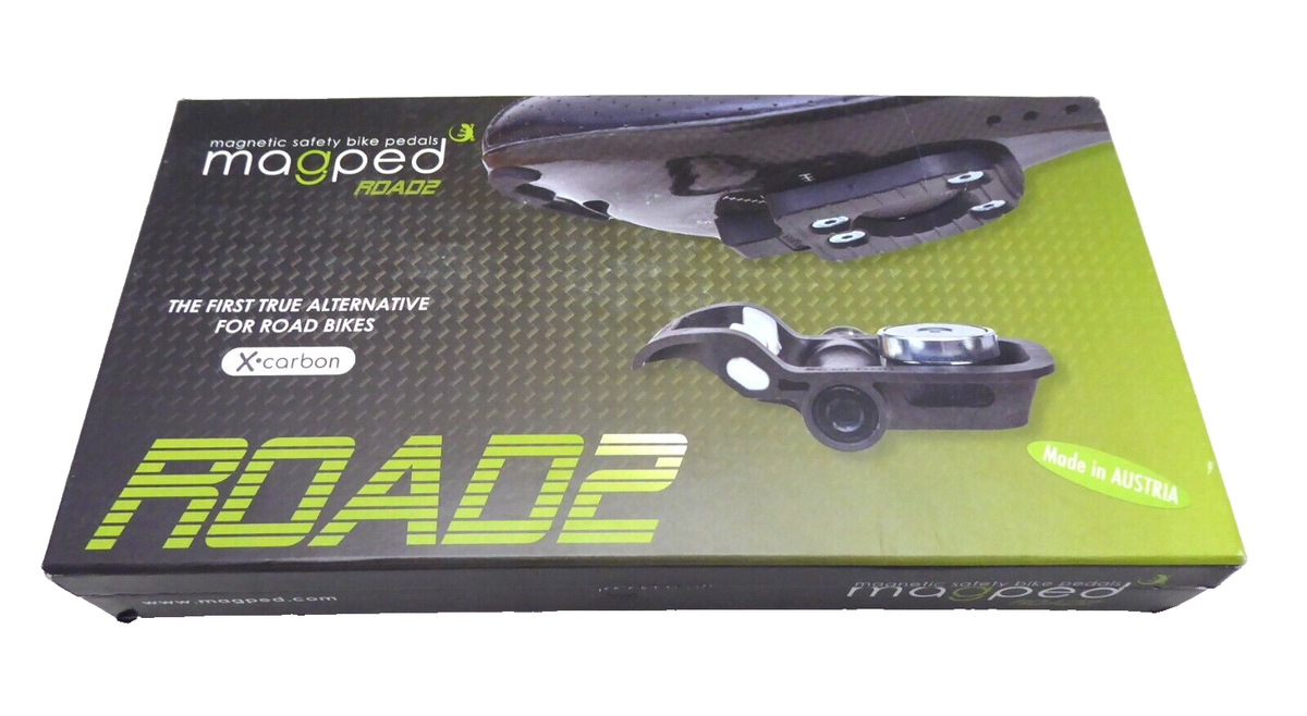 Magped Road2 Magnetic Pedal, Carbon, Steel Spindle, 200n | eBay