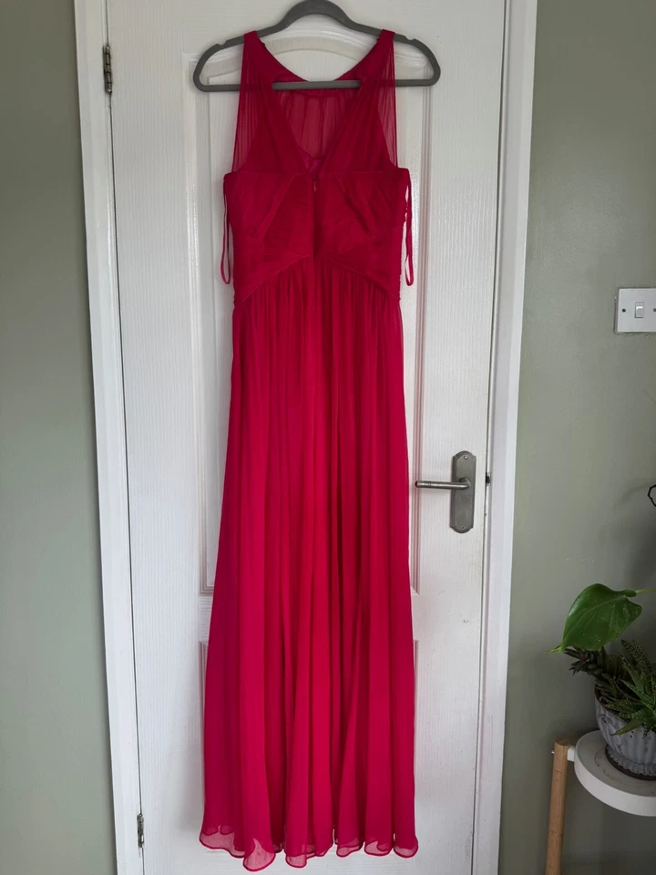 Coast talla 10 impresionante vestido de noche rosa, dama de honor, graduación Foto 2 de 4