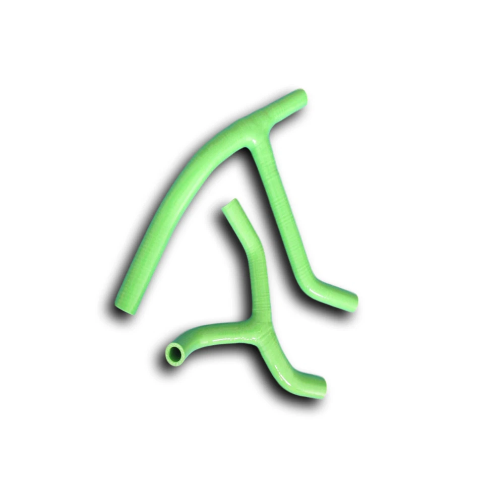 Mangueiras de radiador de silicone verde para KAWASAKI KX450F KXF450 2006-2008 2007 - Imagem 2 de 4