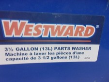 Westward 3-12 Gallon Parts Washer 13l No Tray Free Shipping