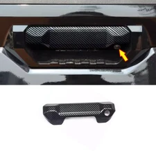 Tailgate Door Handle Bowl Decor Cover For Toyota Tundra 22-2024 ABS Carbon Fiber