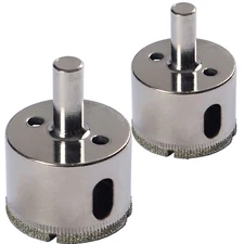 2 PCS Diamond Hole Saw 1-5/8  inch Diamond Drill Bit for Ceramic, Tile Hole Saw