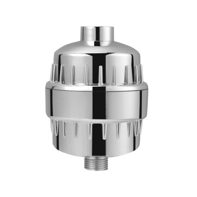Iopsk Filtered Shower Head With 23 Stage Water Softner,High Pressure Shower Filter Head For Hard Water,Powerful Shower Head With Filters,Reduces Chlorine And Heavy Metals(6" Round,Polished Chrome