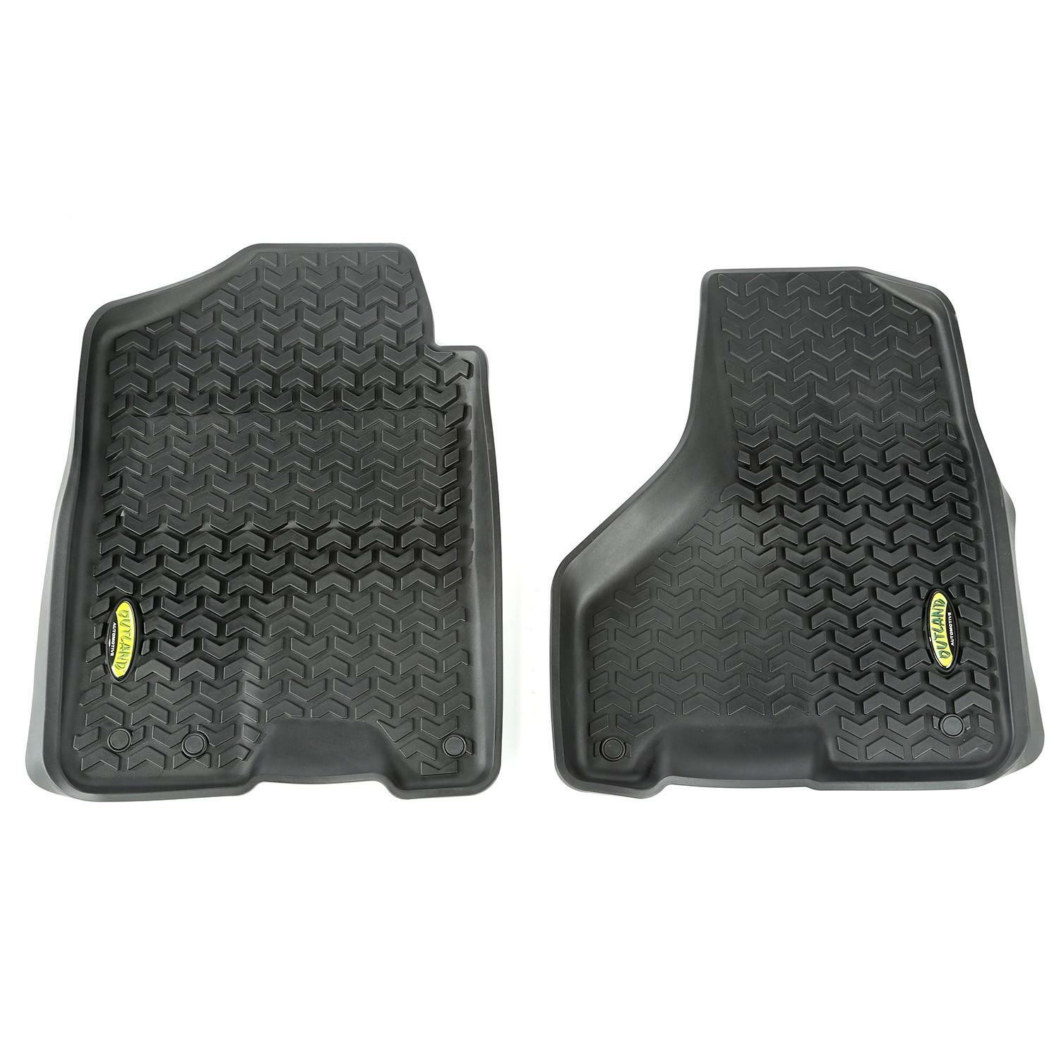 Tapis de sol antidérapants pour Ram 1500 contre l'humidité