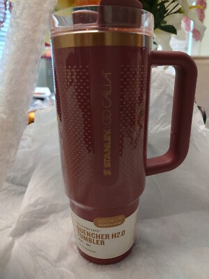Stanley x Calia 30oz Flowstate Quencher H2.0 Tumbler Red Nectar Limited Edition