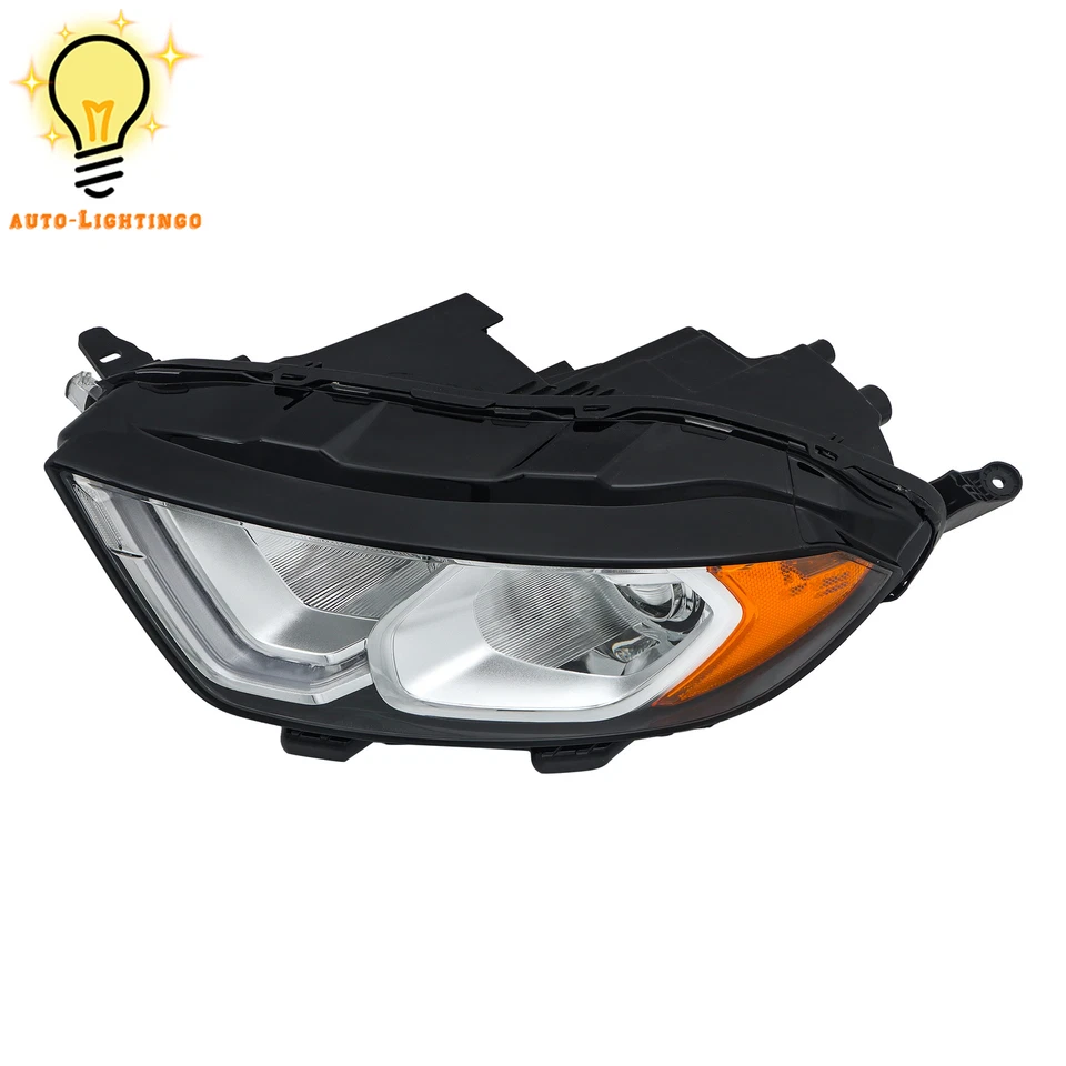 Faro halógeno cromado para conductor LED DRL Ford EcoSport 2018-20 2021 2022 2023 Foto 4 de 4