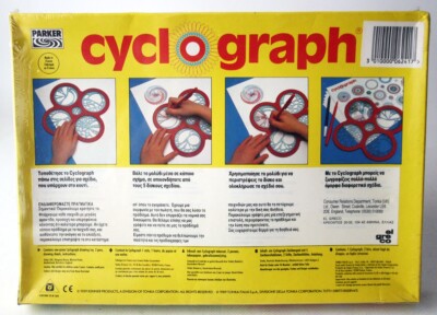 RARE VINTAGE 1989 CYCLOGRAPH SPIRAL ART DRAW SET KENNER