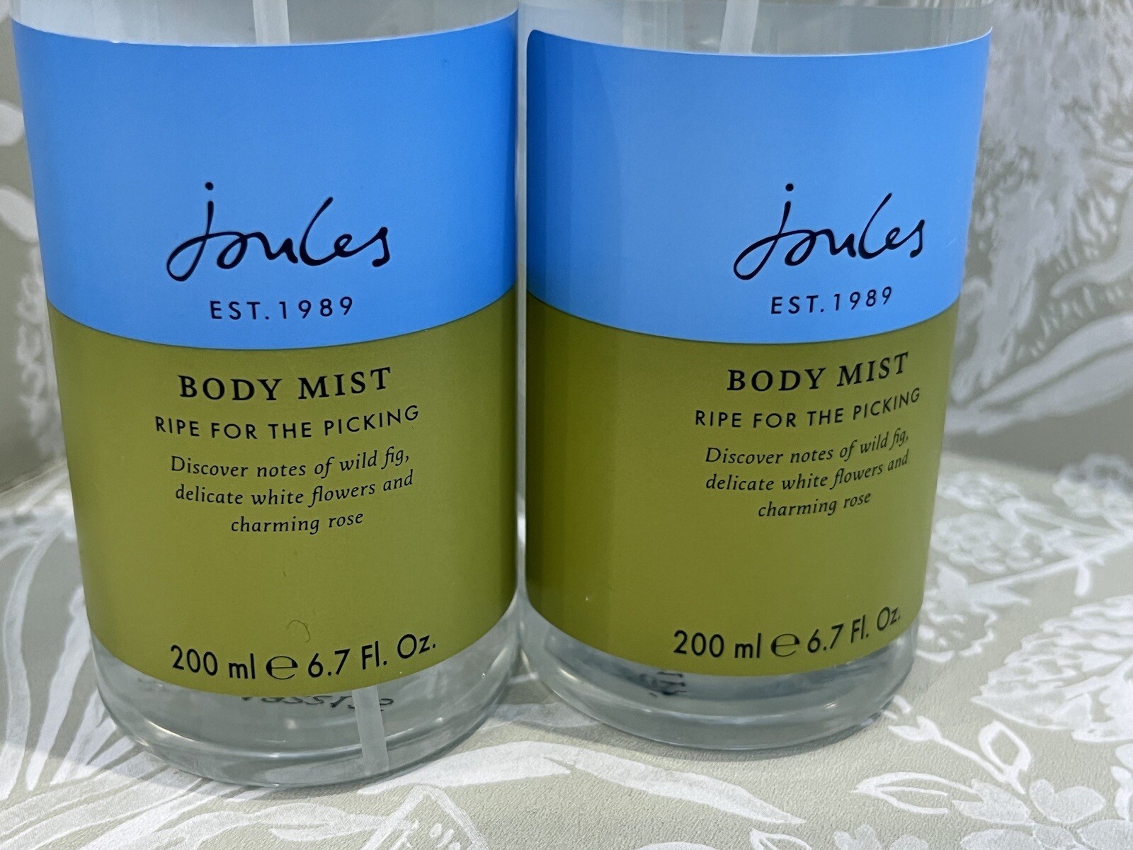 2 x Joules Body Mist Ripe For The Picking 200ml Full Sized Brand New eBay