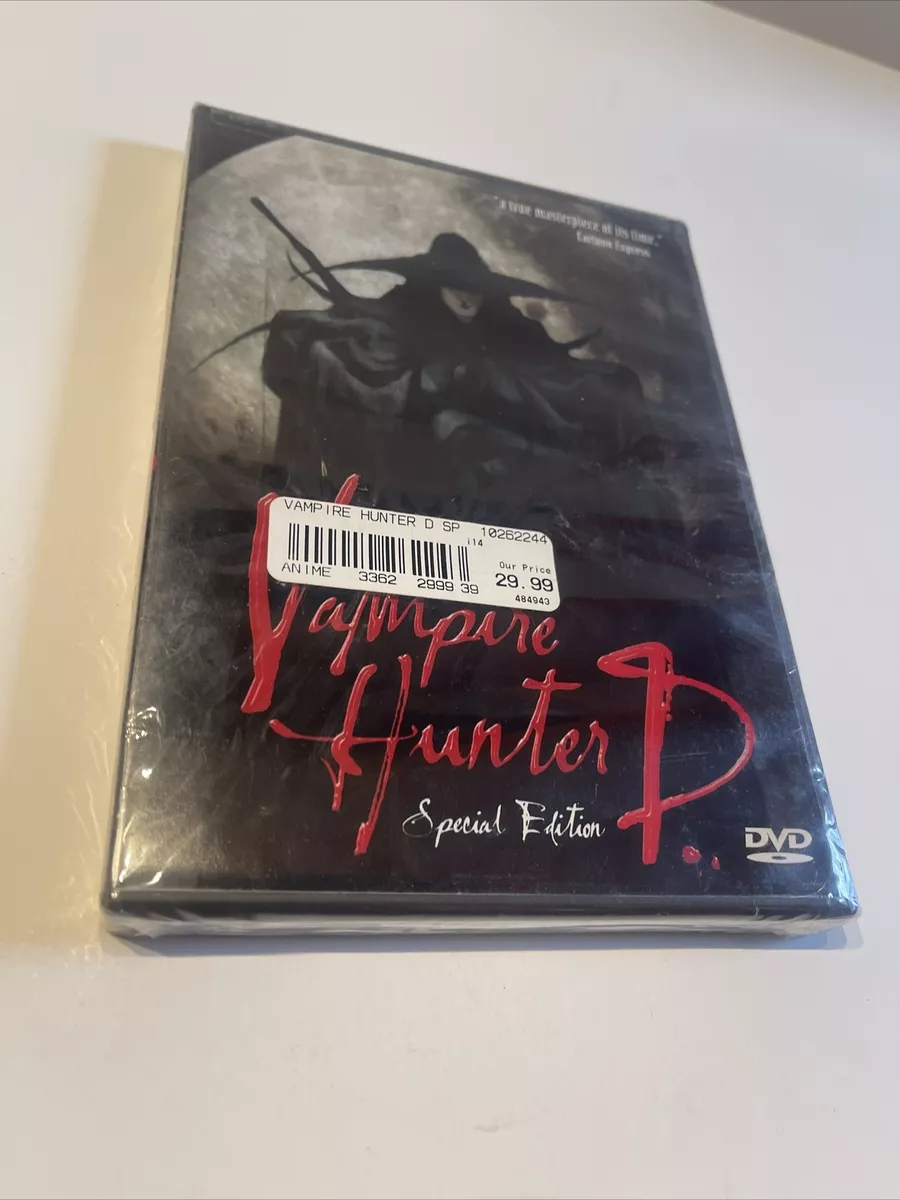 Vampire Hunter D (DVD, 2000, Special Edition) & Vampire Hunter D