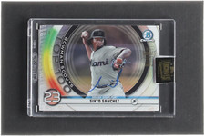 Sixto Sanchez 2022 Topps Archives Signature Series '20 Bowman Chrome Scouts Top