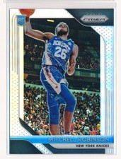 2018-2019 Panini Prizm #227 Mitchell Robinson Rookie Card RC New York Knicks. rookie card picture