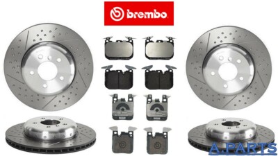 Brembo Brake Set Complete 370 345mm FRONT AND REAR BMW 3 SERIES 4 SERIES F30 F32 F36