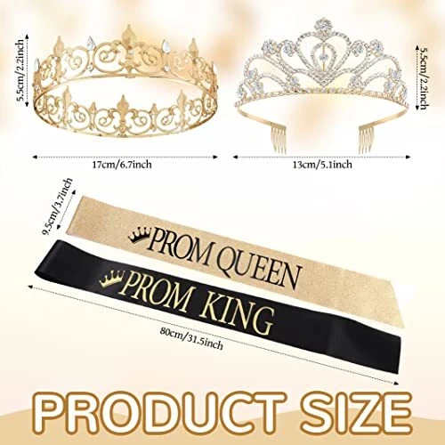 Prom Queen And King Crowns