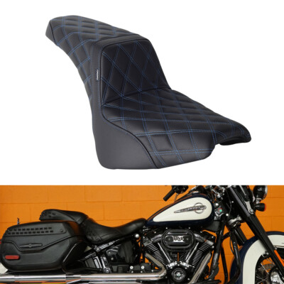 LS Step-Up Seat Cushion For Harley Softail FLDE FXBB FXBBS FLHCS FXST FLSL 18-24