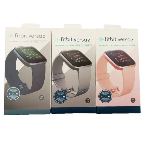 NEW Fitbit Versa 2 Health & Fitness Smartwatch Authentic Activity Tracker - Picture 2 of 14