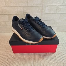 Reebok Classic Leather Vector Navy Blue Men's Shoes Casual Sneakers 9.5 GY3600
